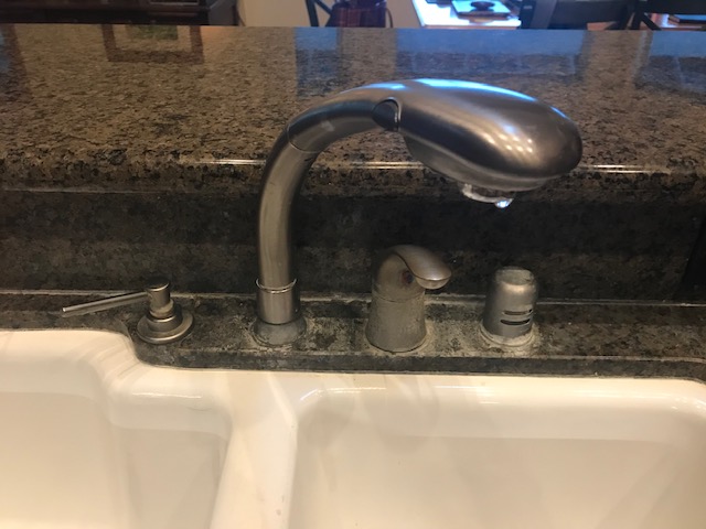 Picture of leaky faucet
